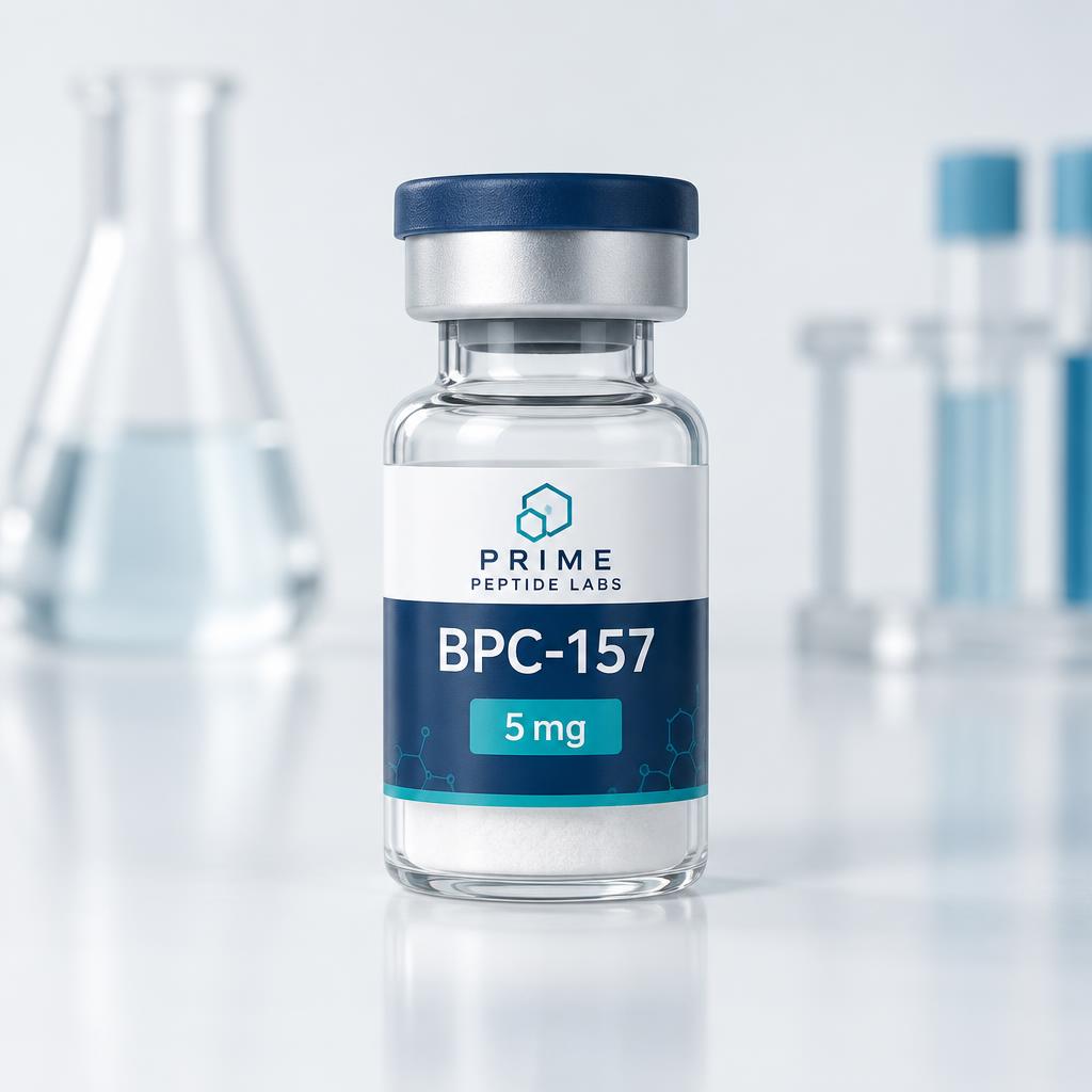 BPC-157 research peptide vial