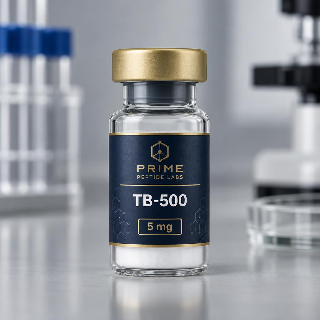 TB-500 (Thymosin β4 Fragment) research peptide vial